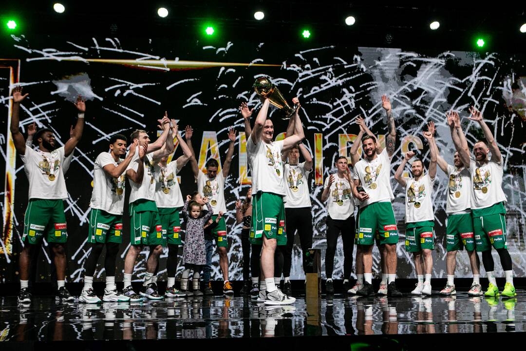 „Lietkabelį“ daužęs „Žalgiris“ – KMT čempionas