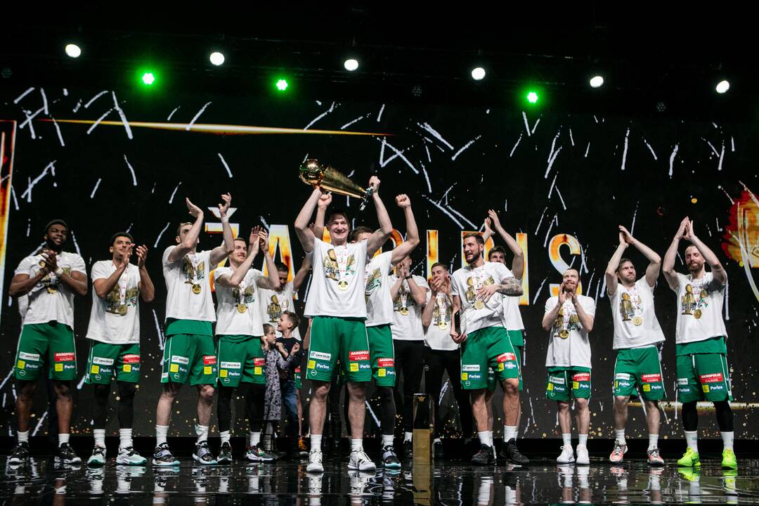 „Lietkabelį“ daužęs „Žalgiris“ – KMT čempionas
