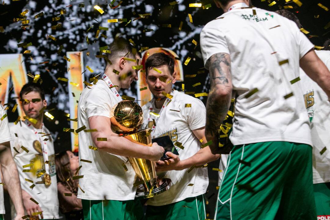 „Lietkabelį“ daužęs „Žalgiris“ – KMT čempionas