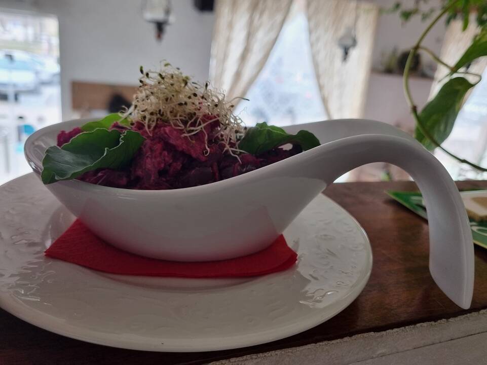 Požiūris: ukrainietiškų patiekalų restorano šefas H.Grincevičius įsitikinęs, kad maistą būtina gaminti su meile – kitaip nebus skanu.