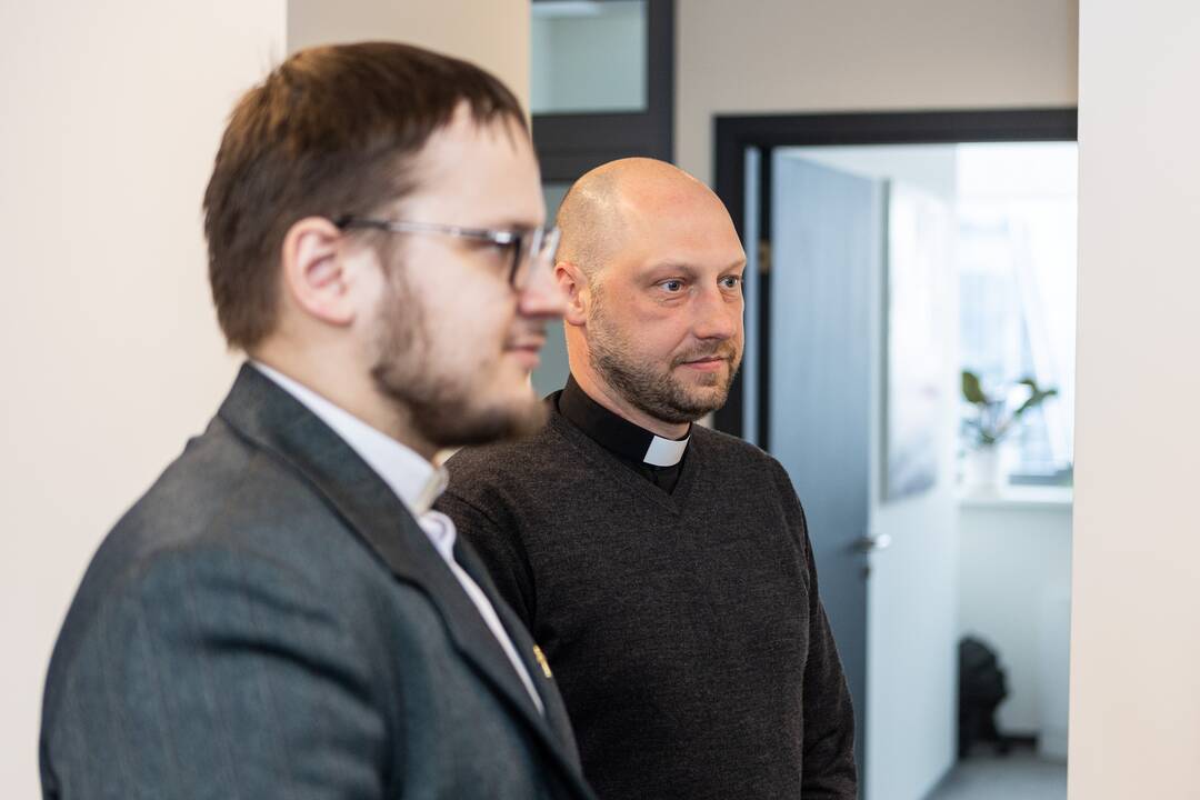 Vilniaus meras susitiko su atleistais ortodoksų kunigais