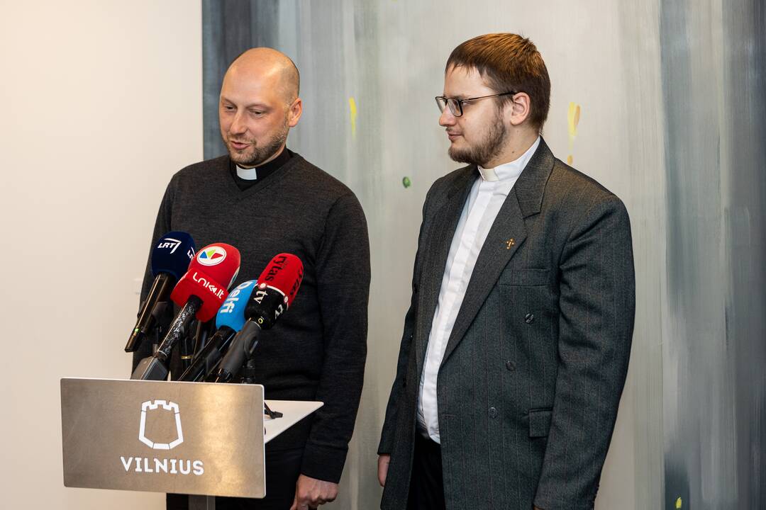 Vilniaus meras susitiko su atleistais ortodoksų kunigais