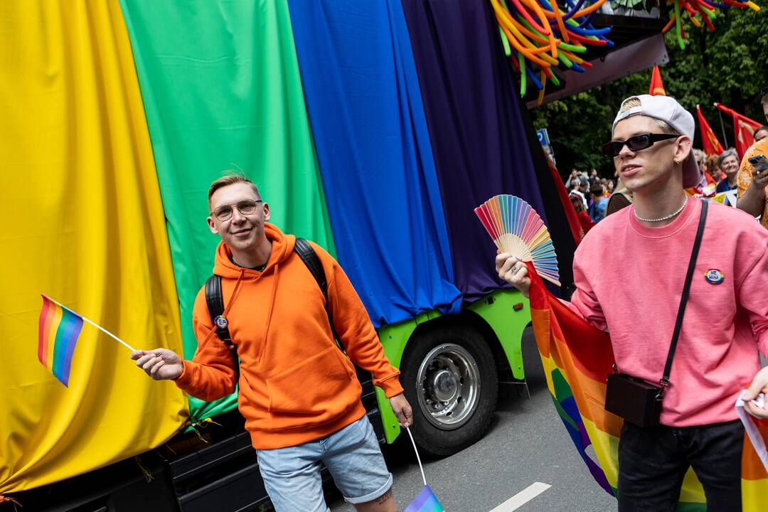 Vilniuje vyksta „Baltic Pride“ eitynės