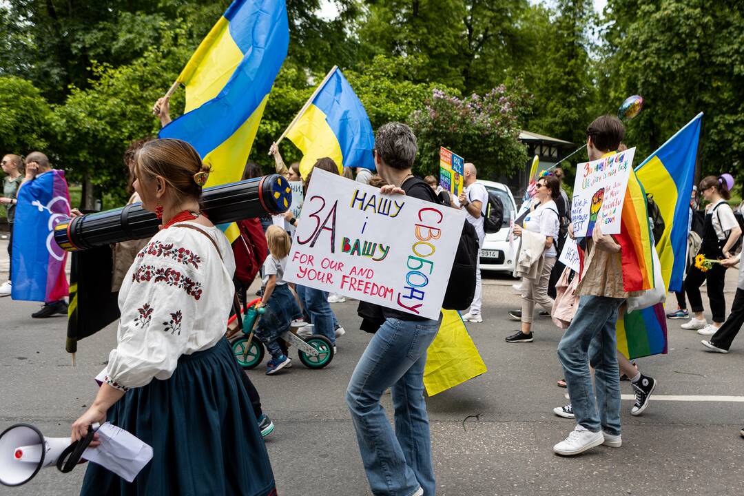 Vilniuje vyksta „Baltic Pride“ eitynės