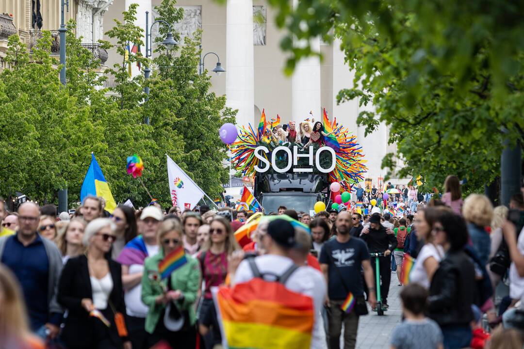 Vilniuje vyksta „Baltic Pride“ eitynės