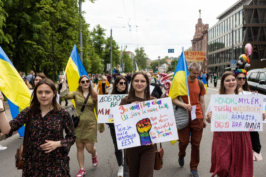 Vilniuje vyksta „Baltic Pride“ eitynės