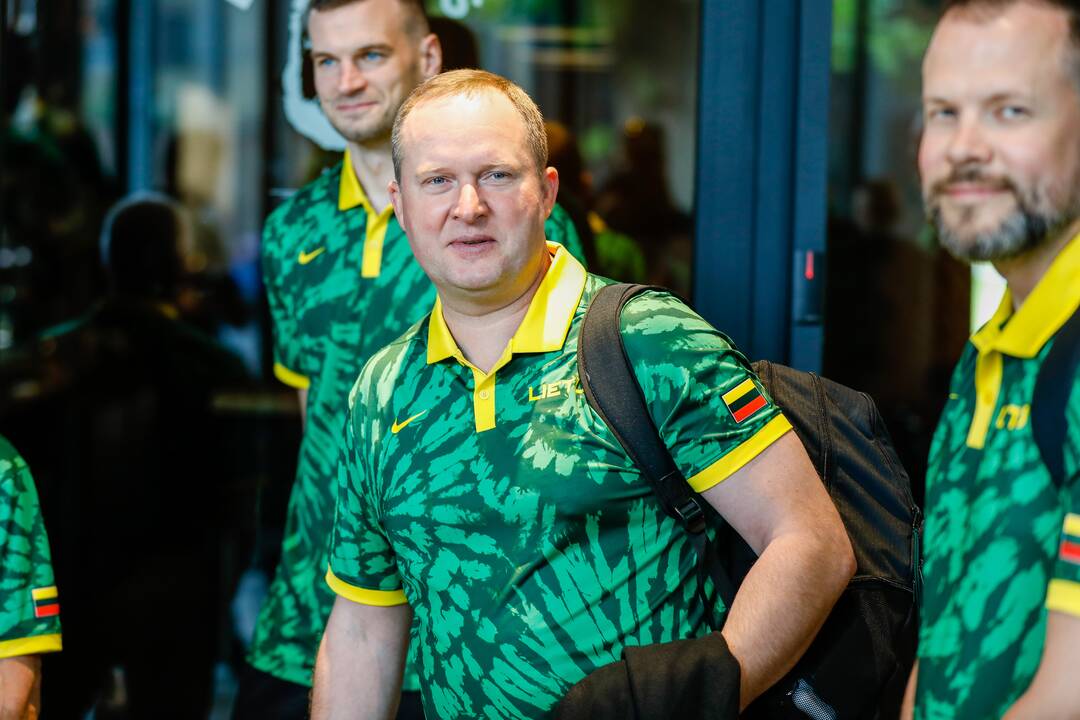 Lietuvos vyrų krepšinio rinktinės pristatymas