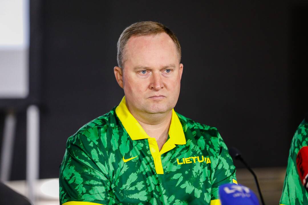 Lietuvos vyrų krepšinio rinktinės pristatymas