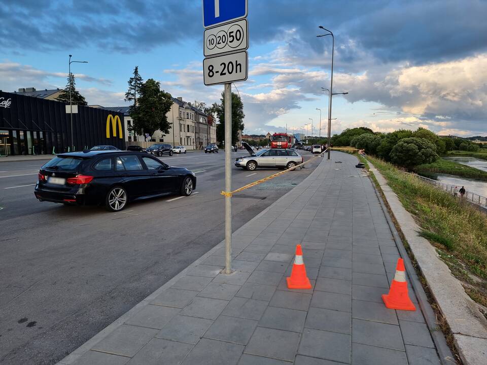 Karaliaus Mindaugo prospekte – siaubinga avarija