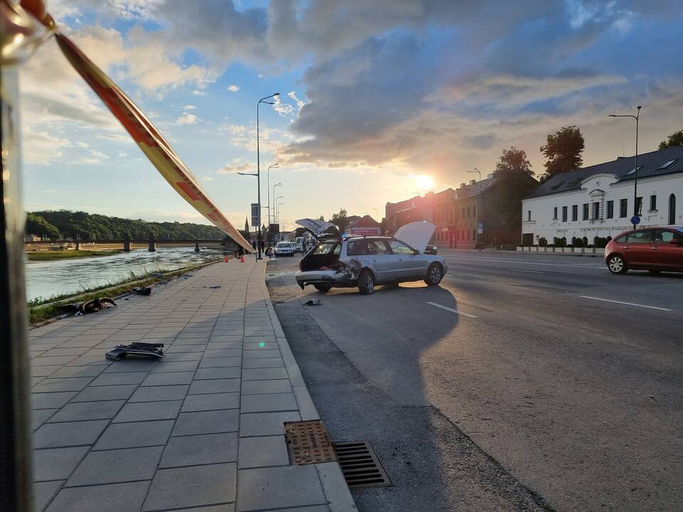 Karaliaus Mindaugo prospekte – siaubinga avarija