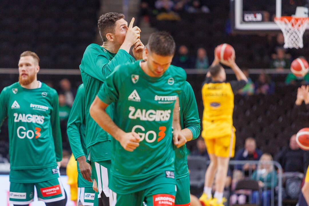 LKL: „Žalgiris“ sutriuškino „Šiaulius“