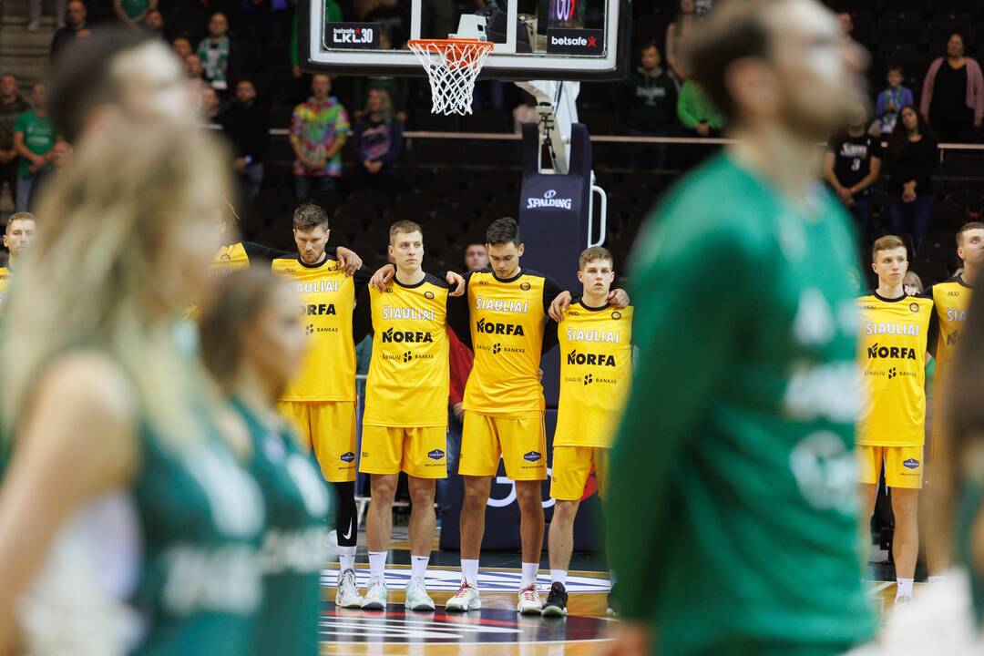 LKL: „Žalgiris“ sutriuškino „Šiaulius“