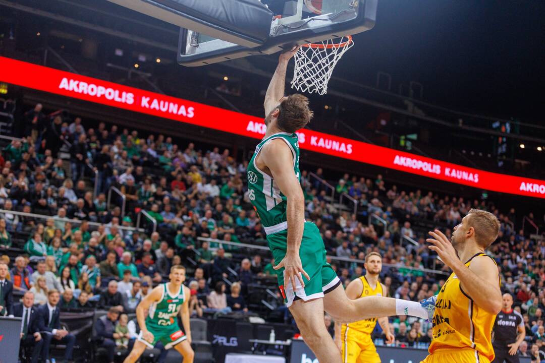 LKL: „Žalgiris“ sutriuškino „Šiaulius“