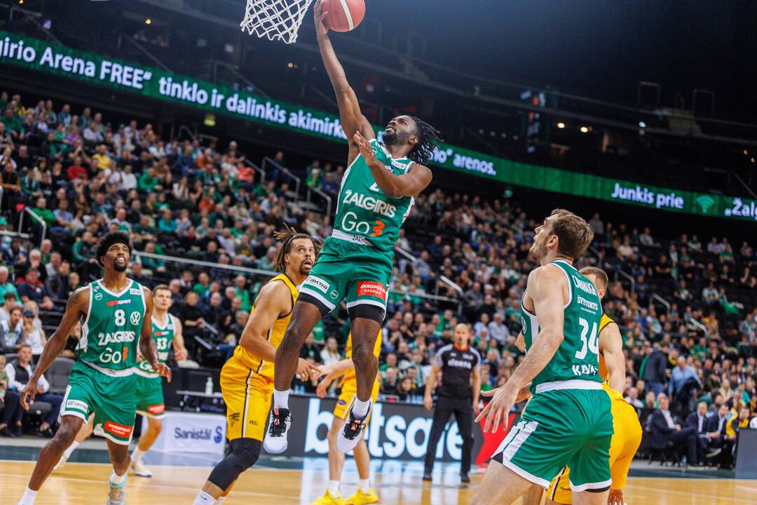 LKL: „Žalgiris“ sutriuškino „Šiaulius“
