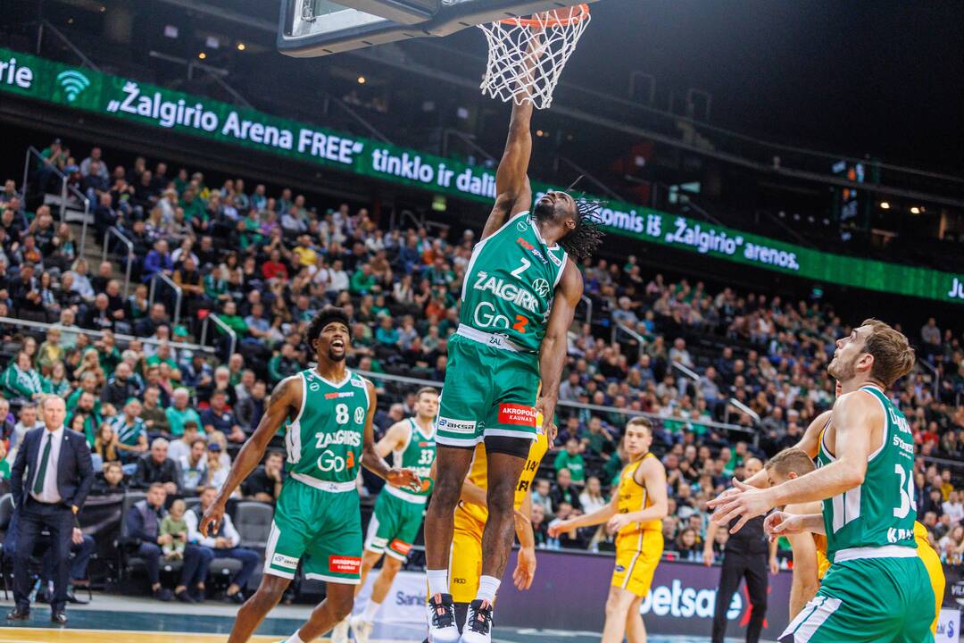 LKL: „Žalgiris“ sutriuškino „Šiaulius“