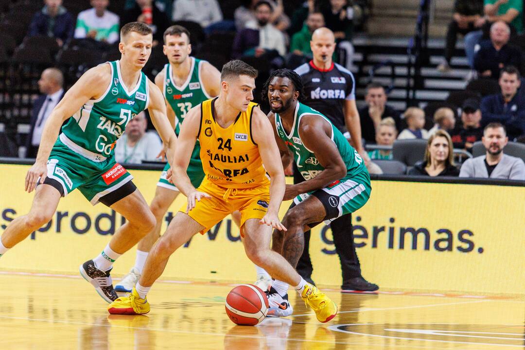 LKL: „Žalgiris“ sutriuškino „Šiaulius“