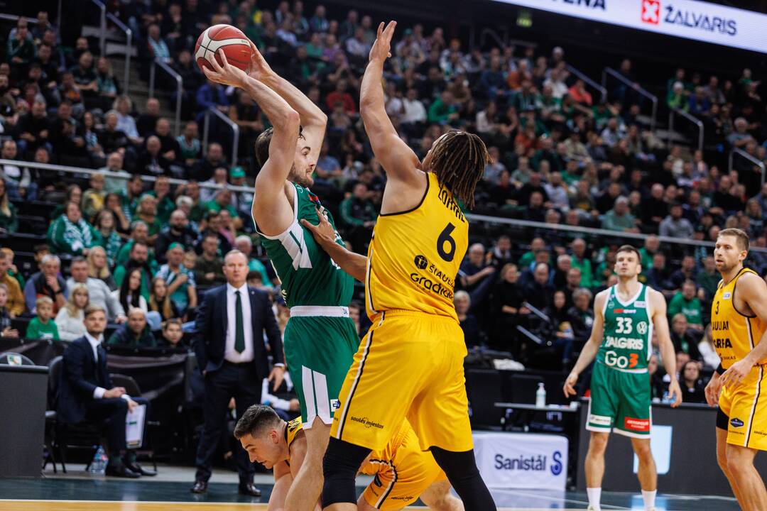 LKL: „Žalgiris“ sutriuškino „Šiaulius“