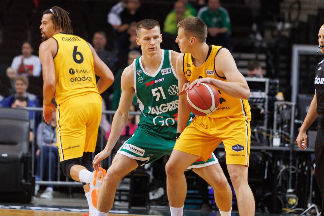LKL: „Žalgiris“ sutriuškino „Šiaulius“