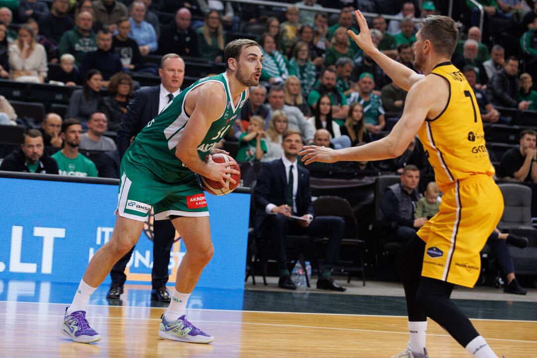 LKL: „Žalgiris“ sutriuškino „Šiaulius“