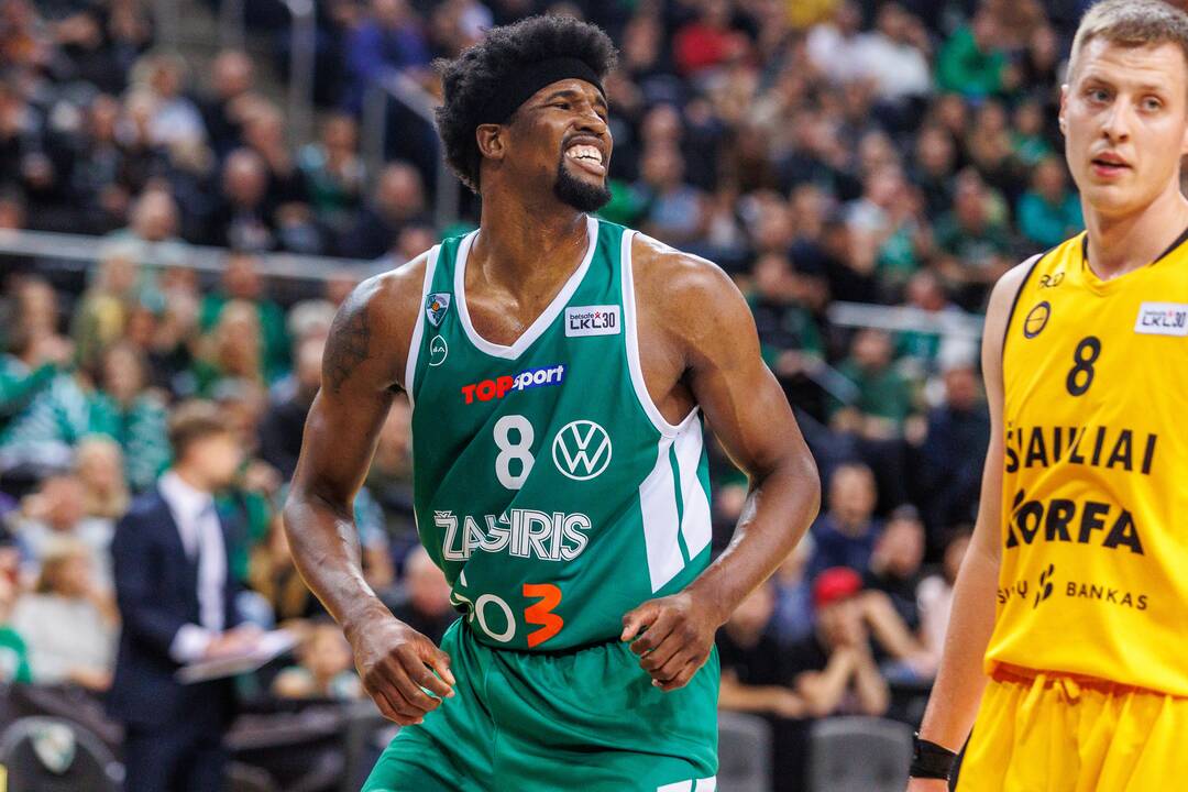 LKL: „Žalgiris“ sutriuškino „Šiaulius“
