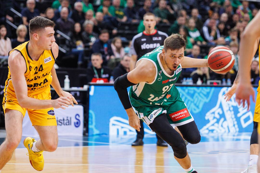 LKL: „Žalgiris“ sutriuškino „Šiaulius“