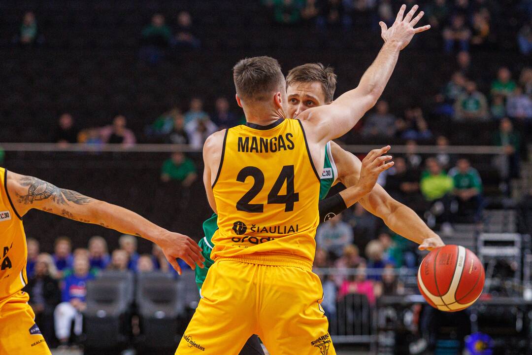 LKL: „Žalgiris“ sutriuškino „Šiaulius“
