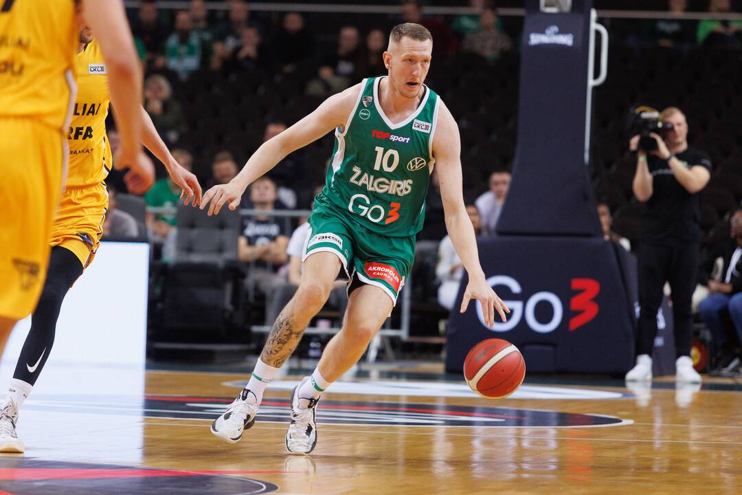 LKL: „Žalgiris“ sutriuškino „Šiaulius“