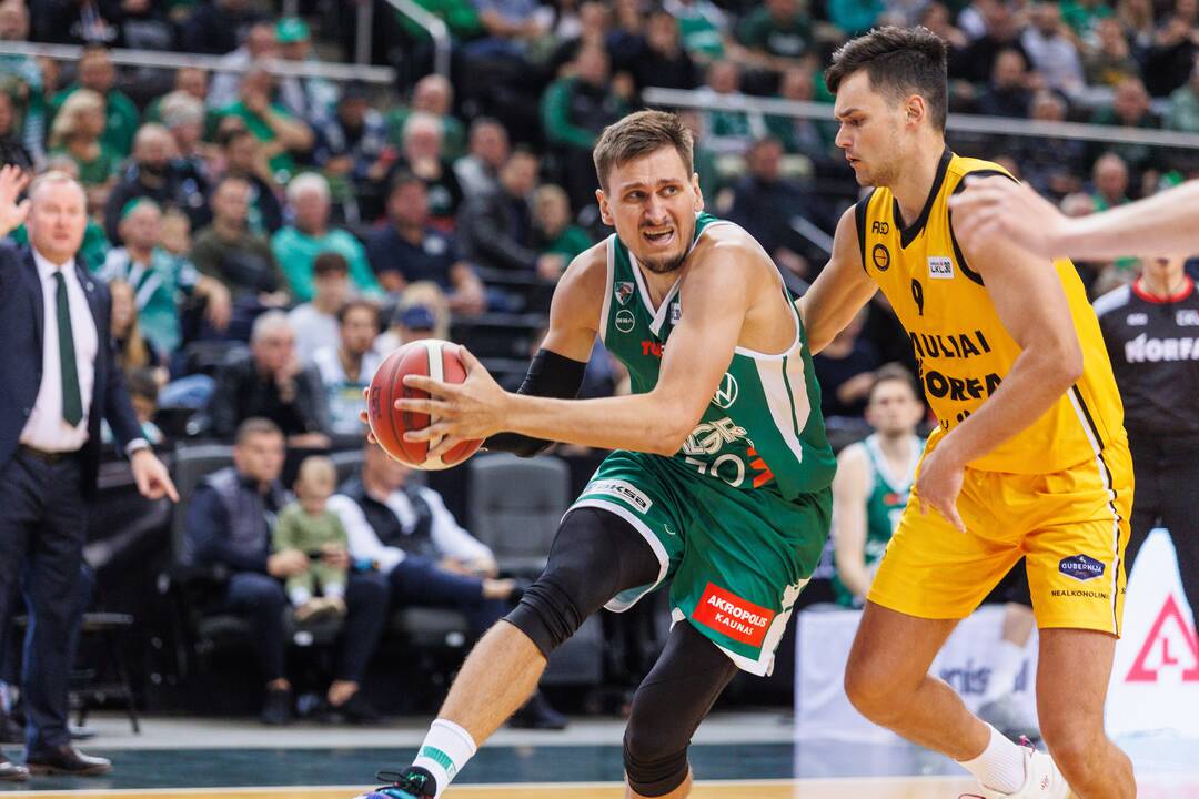 LKL: „Žalgiris“ sutriuškino „Šiaulius“
