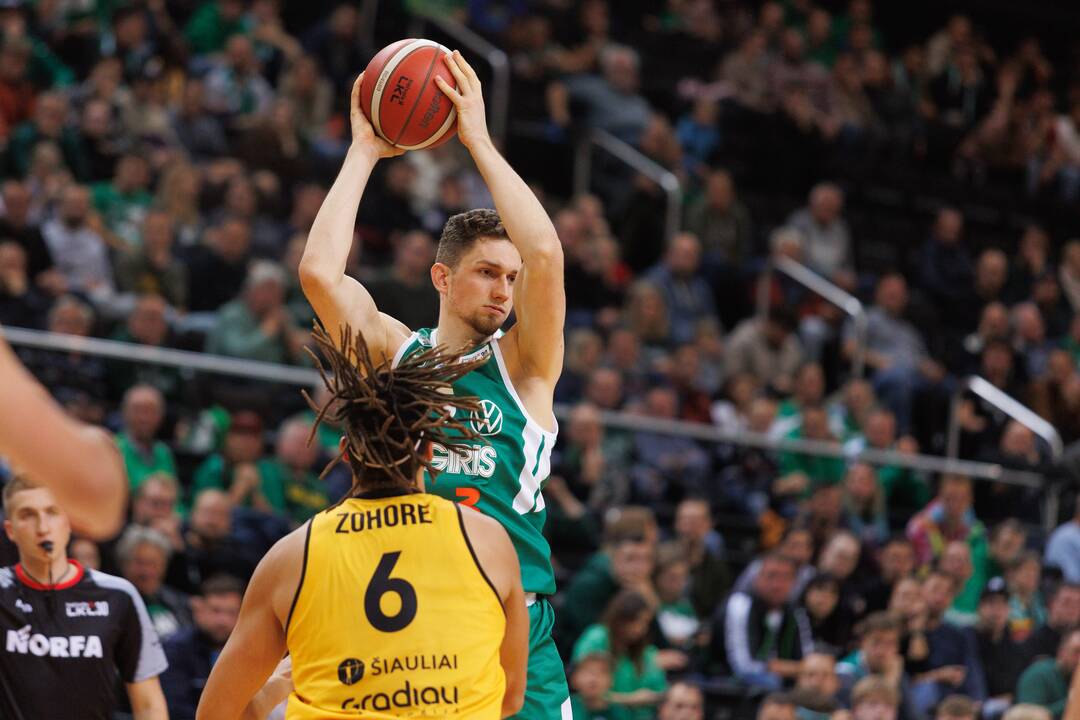 LKL: „Žalgiris“ sutriuškino „Šiaulius“