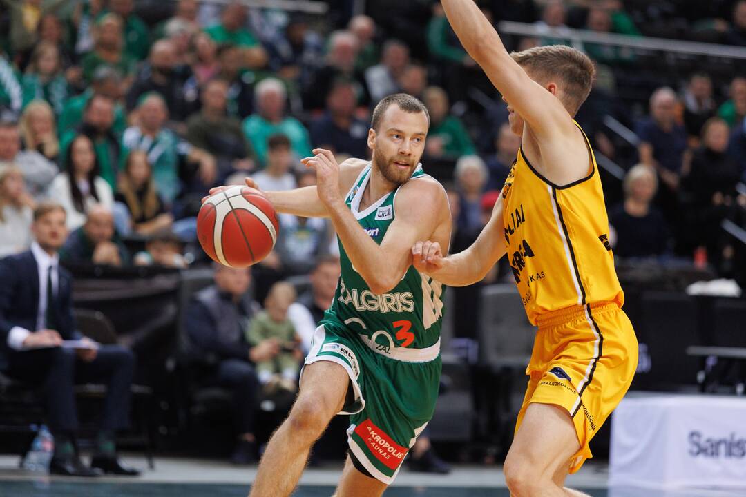 LKL: „Žalgiris“ sutriuškino „Šiaulius“