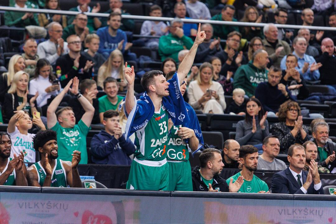 LKL: „Žalgiris“ sutriuškino „Šiaulius“
