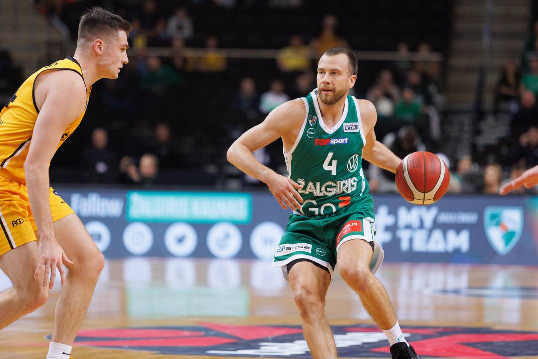 LKL: „Žalgiris“ sutriuškino „Šiaulius“
