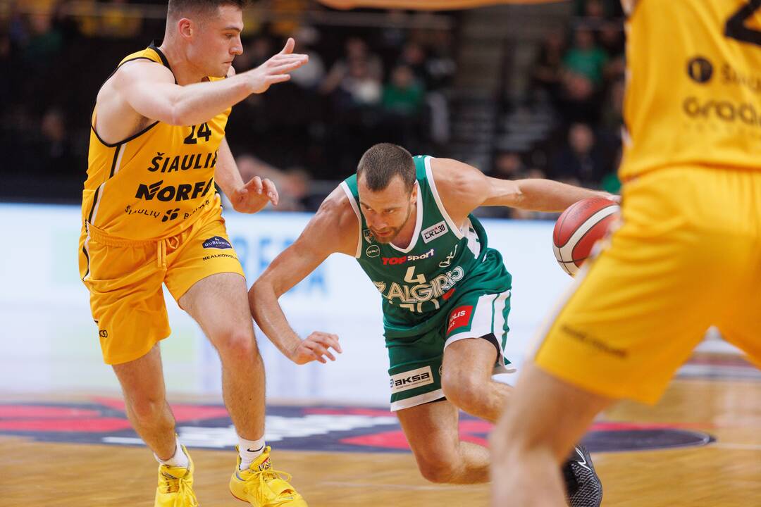LKL: „Žalgiris“ sutriuškino „Šiaulius“