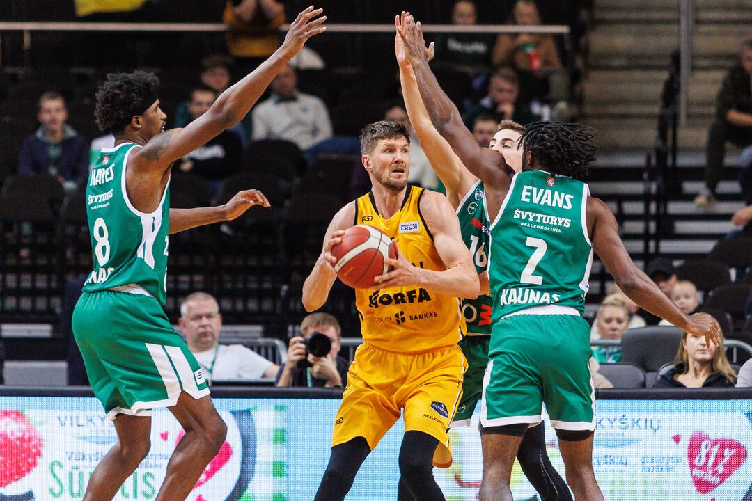 LKL: „Žalgiris“ sutriuškino „Šiaulius“