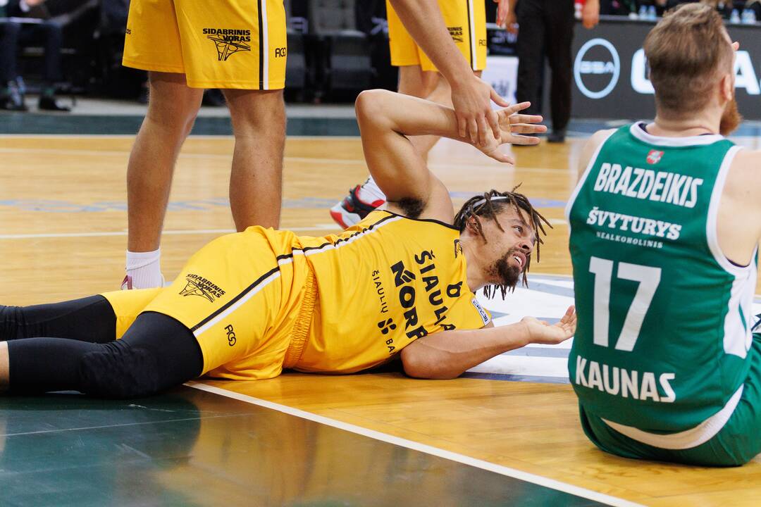 LKL: „Žalgiris“ sutriuškino „Šiaulius“