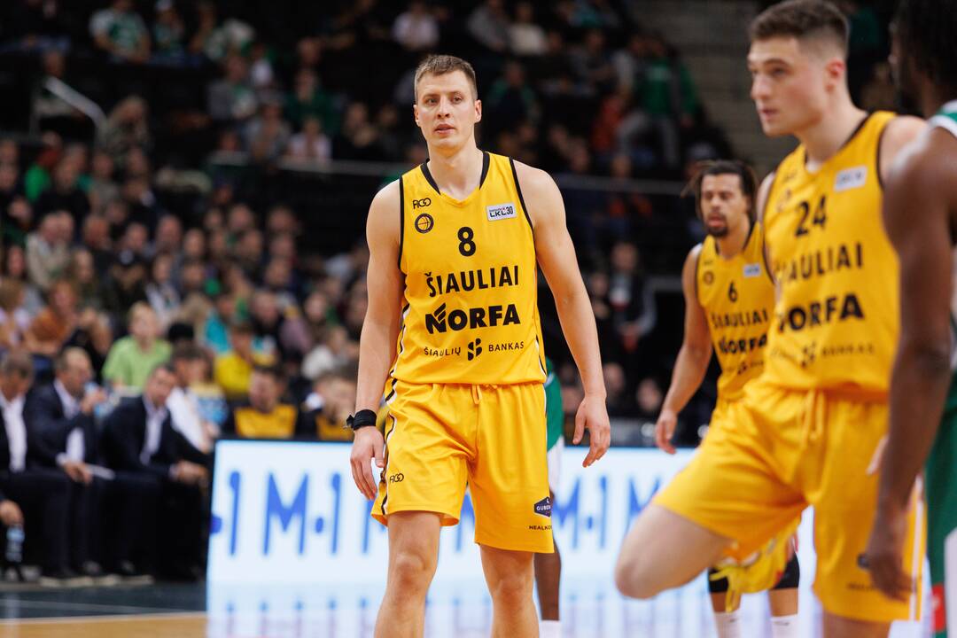 LKL: „Žalgiris“ sutriuškino „Šiaulius“