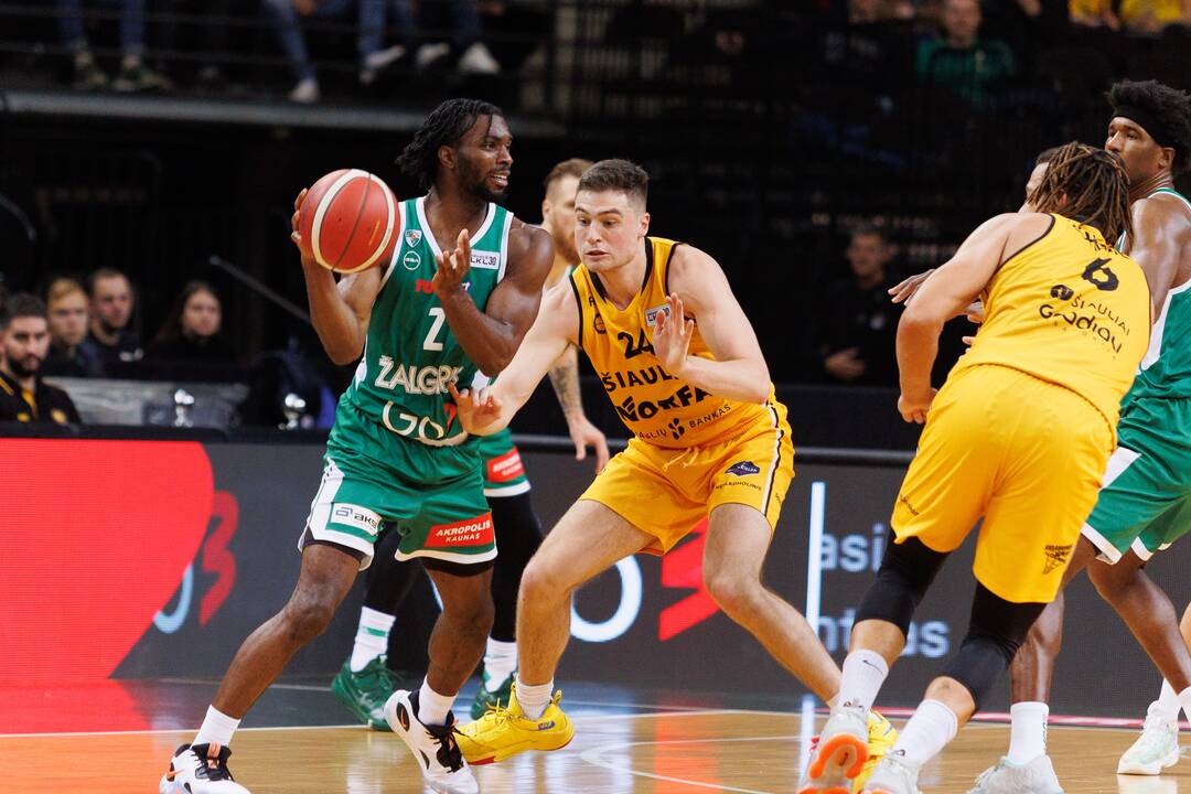 LKL: „Žalgiris“ sutriuškino „Šiaulius“