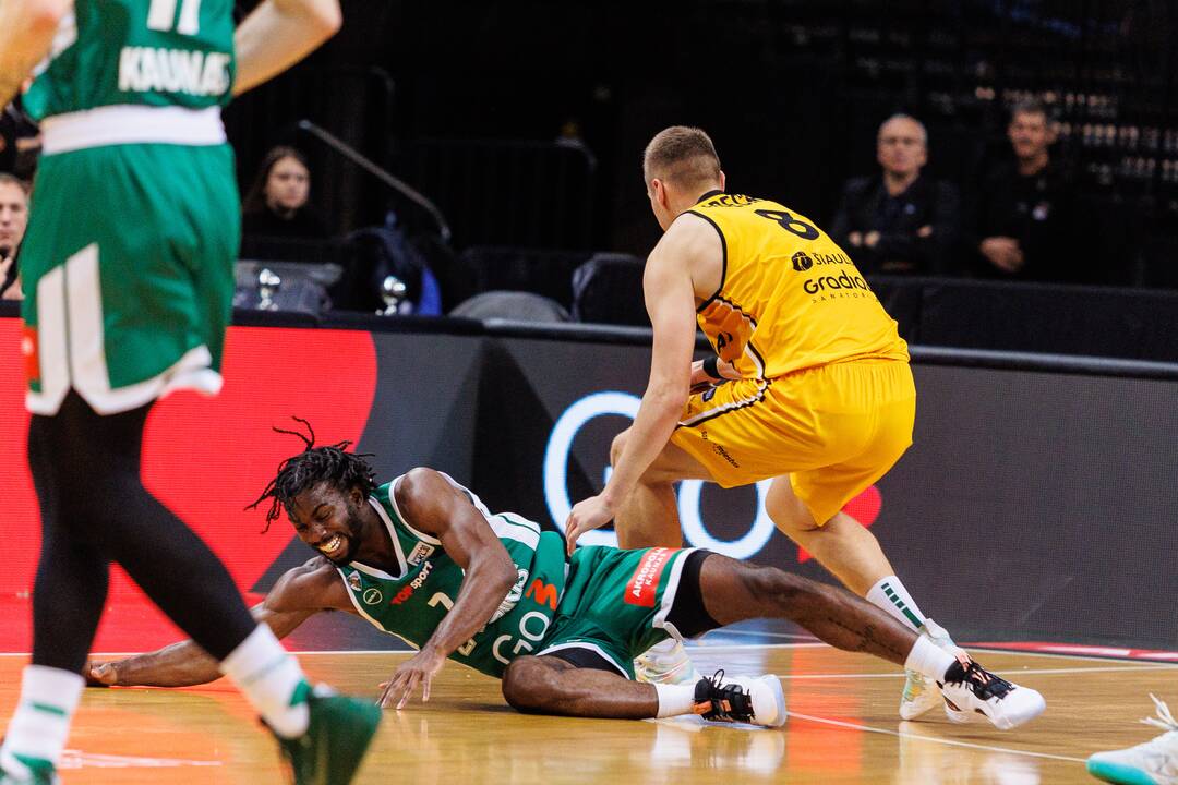 LKL: „Žalgiris“ sutriuškino „Šiaulius“