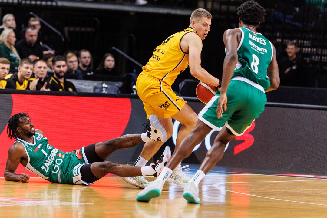 LKL: „Žalgiris“ sutriuškino „Šiaulius“
