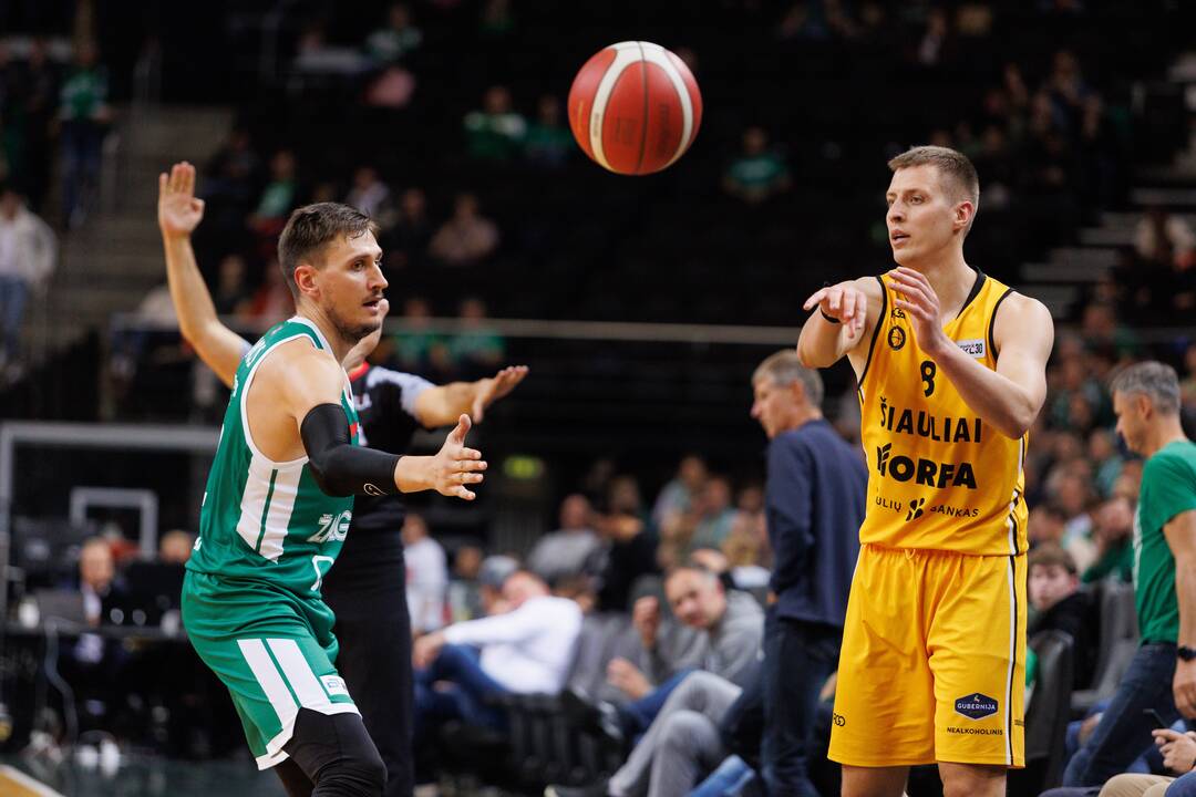 LKL: „Žalgiris“ sutriuškino „Šiaulius“