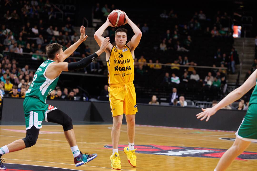 LKL: „Žalgiris“ sutriuškino „Šiaulius“