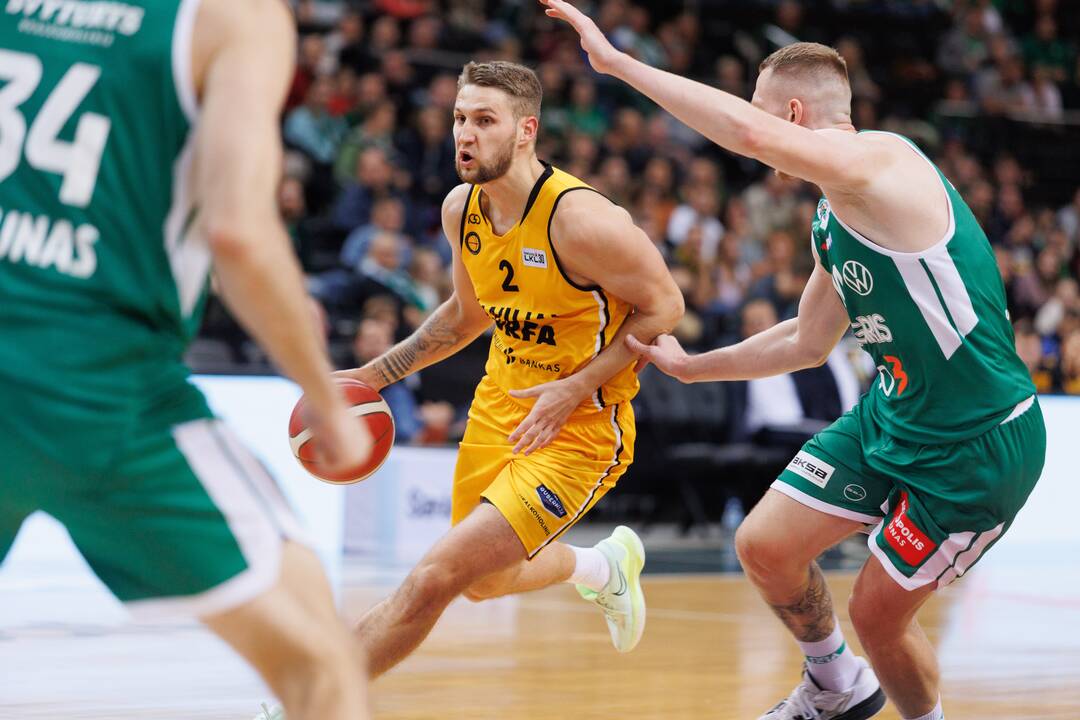 LKL: „Žalgiris“ sutriuškino „Šiaulius“