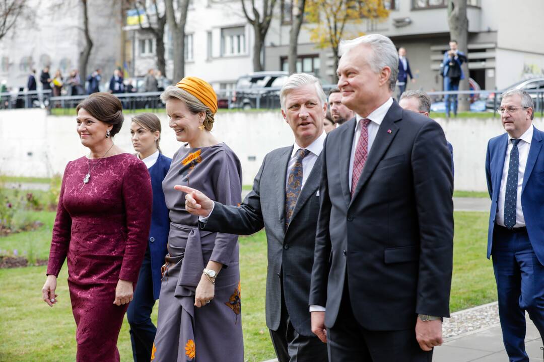Belgijos karališkosios poros viešnagė Kaune