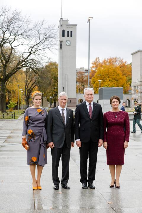 Belgijos karališkosios poros viešnagė Kaune
