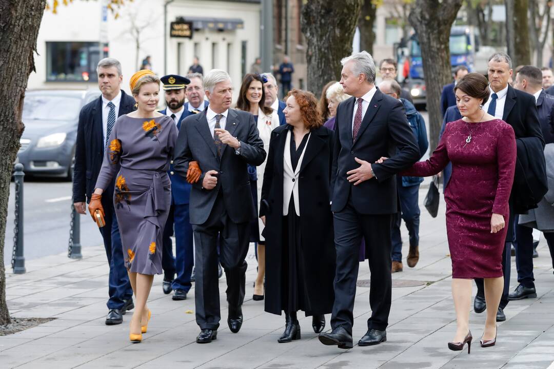 Belgijos karališkosios poros viešnagė Kaune