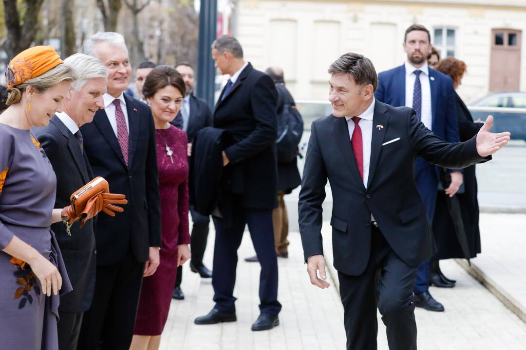 Belgijos karališkosios poros viešnagė Kaune