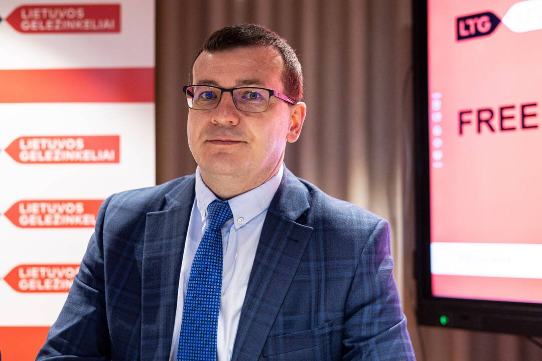 Susisiekimo ministerijos ir „Lietuvos geležinkelių“ spaudos konferencija