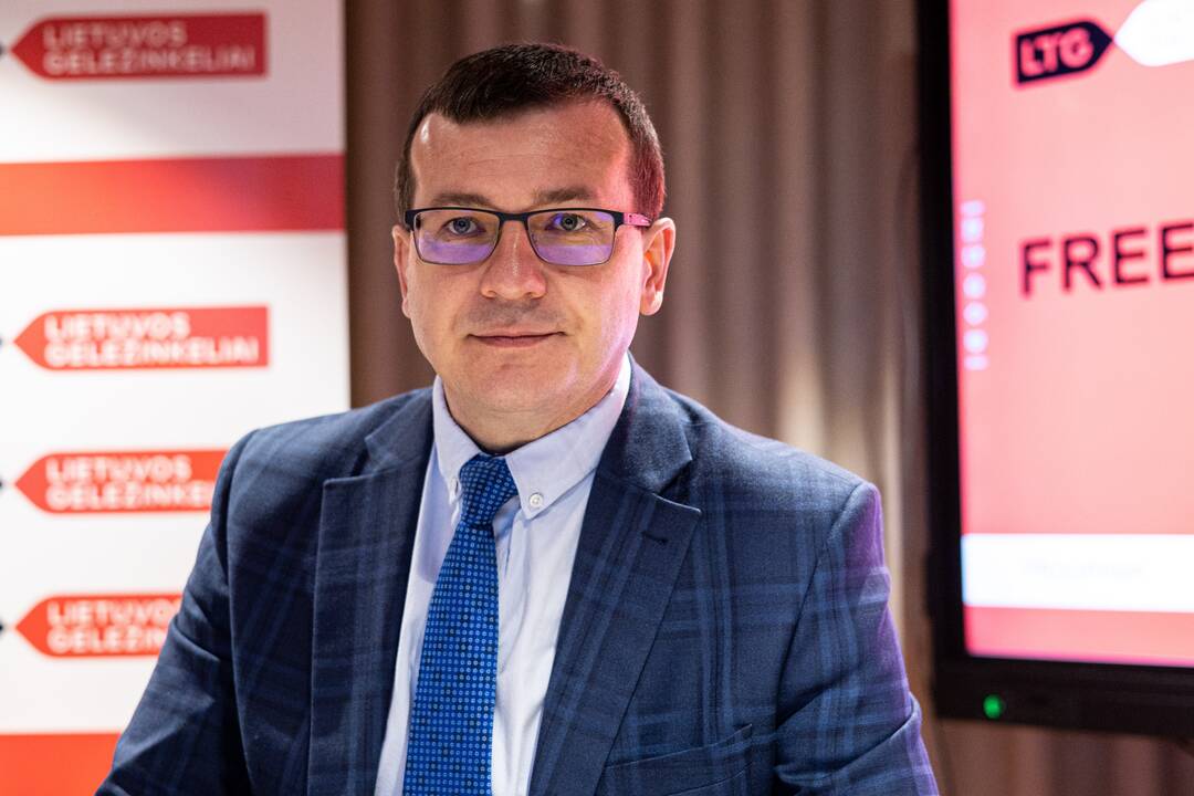 Susisiekimo ministerijos ir „Lietuvos geležinkelių“ spaudos konferencija
