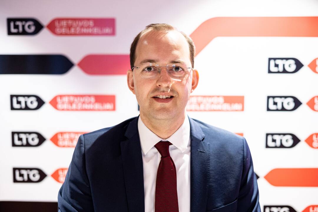 Susisiekimo ministerijos ir „Lietuvos geležinkelių“ spaudos konferencija