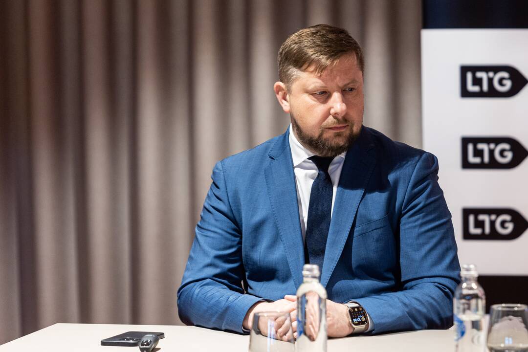 Susisiekimo ministerijos ir „Lietuvos geležinkelių“ spaudos konferencija